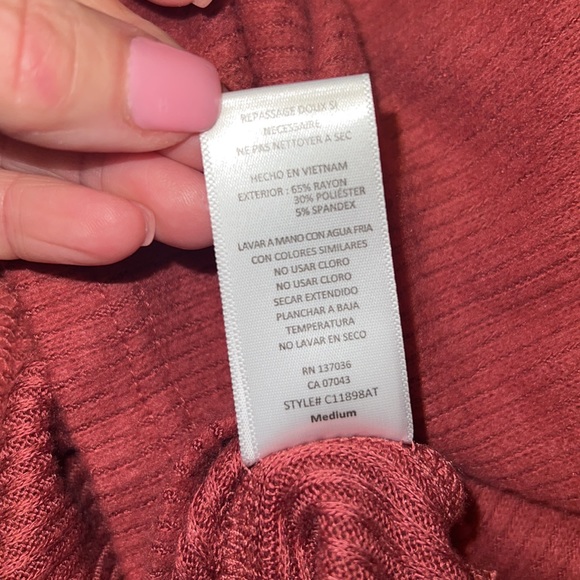 NWT paper crane puff sleeve knit top - Picture 7 of 10